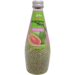 Basil seed drink (Guava)