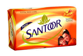 Santoor Sandal Turmeic  Soap - Texas