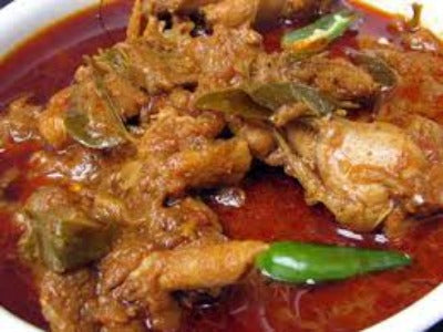 Andhra Chicken Curry  : BB