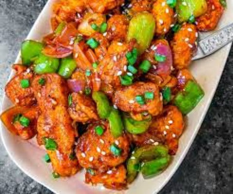 Baby Corn Manchurian : Schaumburg_Grill