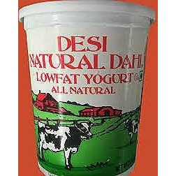 Desi Natural Yogurt Low Fat Milk (Texas)