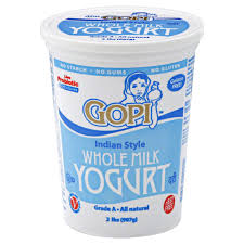 Gopi Yogurt Whole Milk : Texas