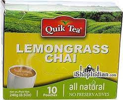 Quick Tea LemonGrass Chai : IL