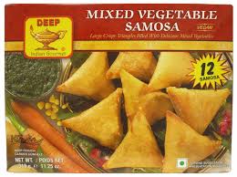 Deep Mixed Vegetable Samosa: IL : 12 PCS