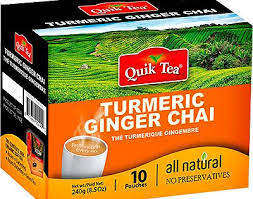 Quick Tea turmeric Ginger Chai : IL