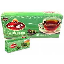 Wagh Bakri Caradamom Tea bags (Texas)